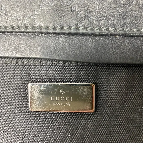 ✨Vintage Gucci GG Supreme Belt Bag Fanny Pack Bumbag Beige Coated Canvas Italy✨ - Picture 15 of 16
